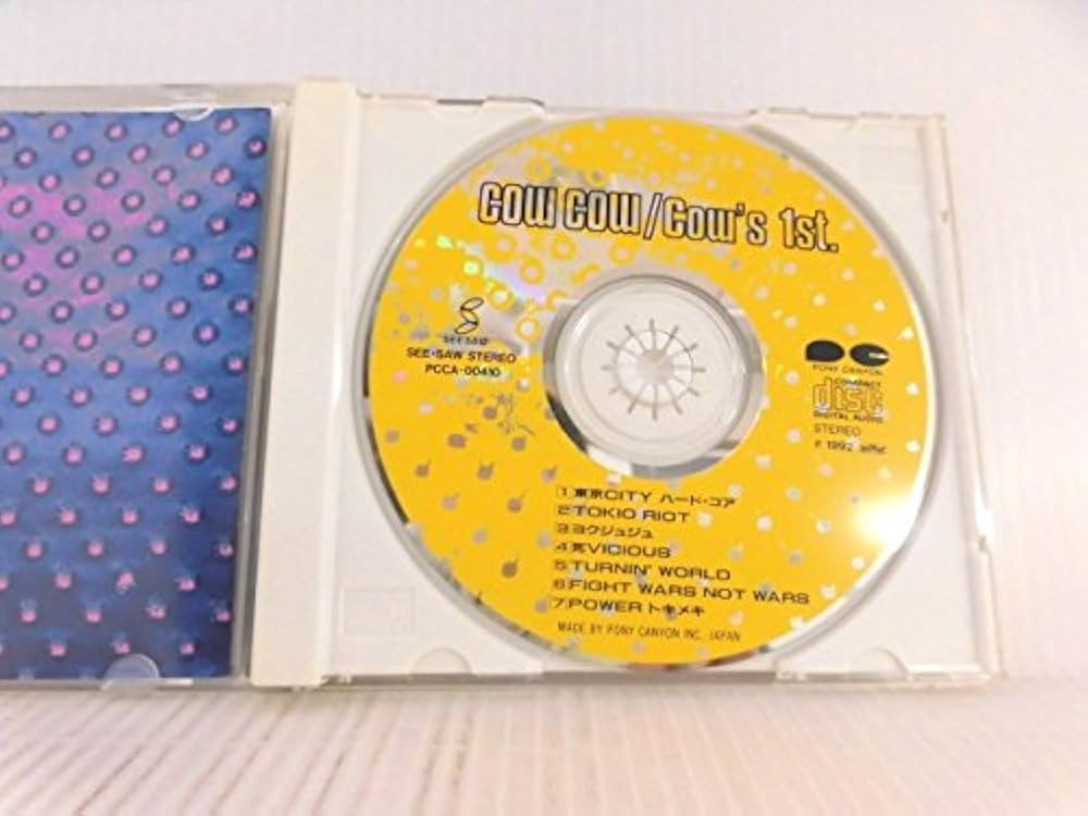 【美品】Cows 1st LP Amazon.co.jp: COW'S 1st: Music